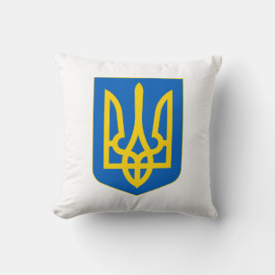 Wappen-Coat in der Ukraine Kissen