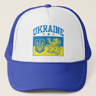 Wappen-Coat in der Ukraine Truckerkappe