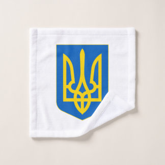 Wappen-Coat in der Ukraine Waschlappen