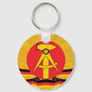 Wappen-Coat in Ostdeutschland Schlüsselanhänger