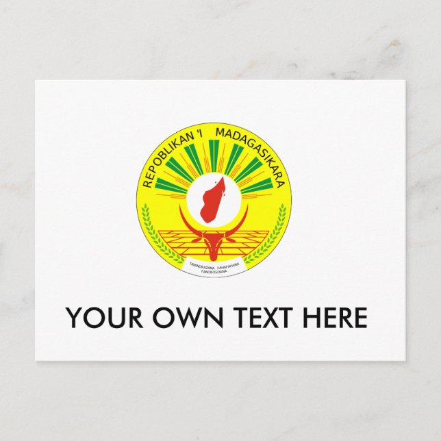 Wappen-Coat Postkarte (Vorderseite)