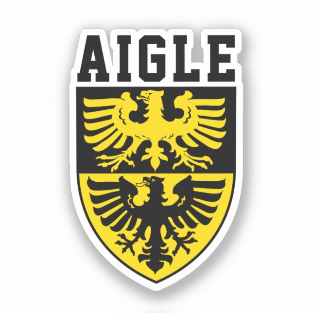 Wappen-Coat, Schweiz Aufkleber (Vorderseite)