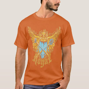 Wappen Coole Illustration Geschenkidee T-Shirt