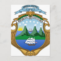 Wappen Costa Ricas - Escudo de Costa Rica