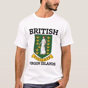 Wappen der Britischen Jungferninseln T-Shirt