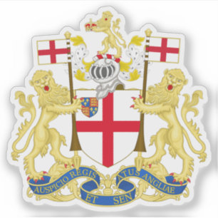 Wappen der East India Company, britische Kolonie Aufkleber