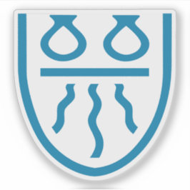 Wappen der Gemeinde Ballerup Aufkleber