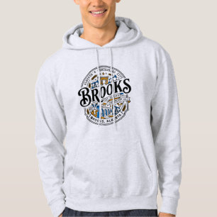 Wappen der Gemeinde Brooks Alberta Kanada Hoodie