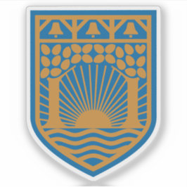 Wappen der Gemeinde Gentofte Aufkleber