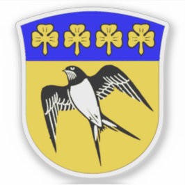 Wappen der Gemeinde Gladsaxe Aufkleber