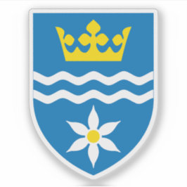 Wappen der Gemeinde Halsnæs Aufkleber