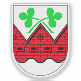 Wappen der Gemeinde Hvidovre Aufkleber
