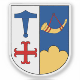 Wappen der Gemeinde Ishoj Aufkleber