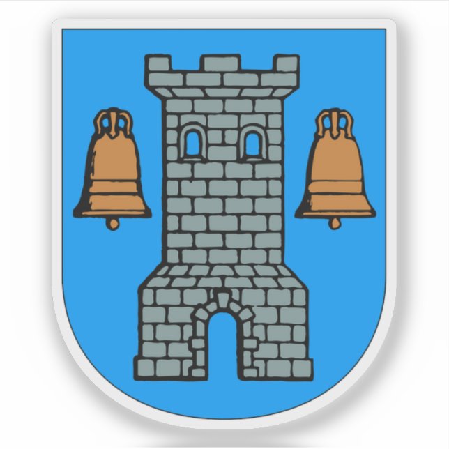 Wappen der Gemeinde Tårnby Aufkleber (Vorderseite)