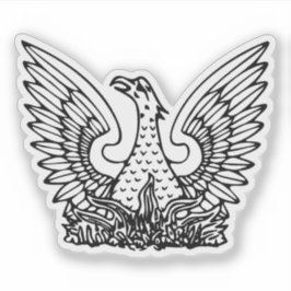 Wappen der Hellenischen Republik (1973-1974) Aufkleber