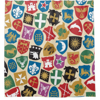 Wappen: Der heraldische Hintergrund. Duschvorhang