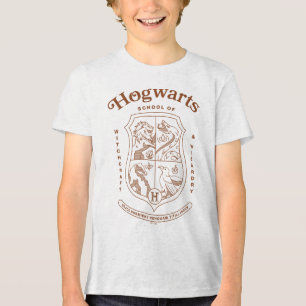 Wappen der HOGWARTS™ Schule für Hexerei und Zauber Tri-Blend Shirt