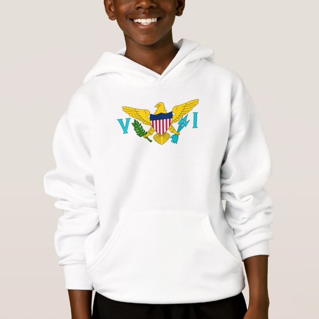 Wappen der Jungferninseln Sweatshirt (Vorderseite)
