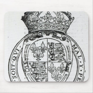 Wappen der Königin Elizabeth I Mousepad