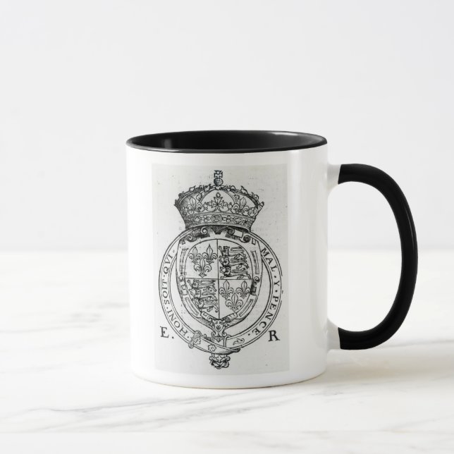 Wappen der Königin Elizabeth I Tasse (Rechts)