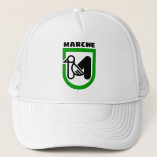 Wappen der Marken (Italien) Truckerkappe