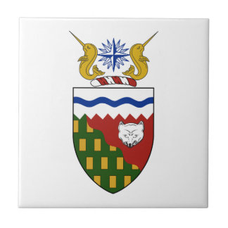 Wappen der Nordwest-Territoriens-(Kanada) Fliese
