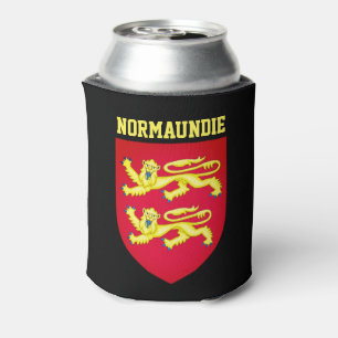 Wappen der Normandie - FRANKREICH Dosenkühler