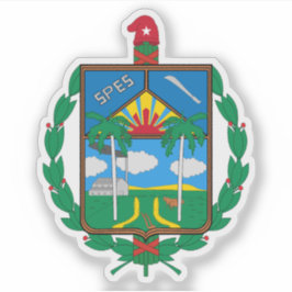 Wappen der Provinz Camaguey, Kuba Aufkleber