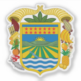 Wappen der Provinz El Oro, Ecuador Aufkleber