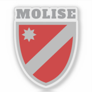 Wappen der Region Molise, Italien Aufkleber