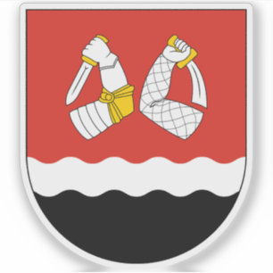 Wappen der Region Südkarelien, Finnland Aufkleber