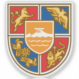 Wappen der Republik Armenien Aufkleber