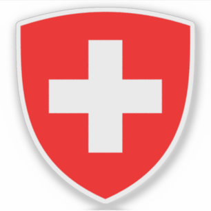 Wappen der Schweiz Aufkleber