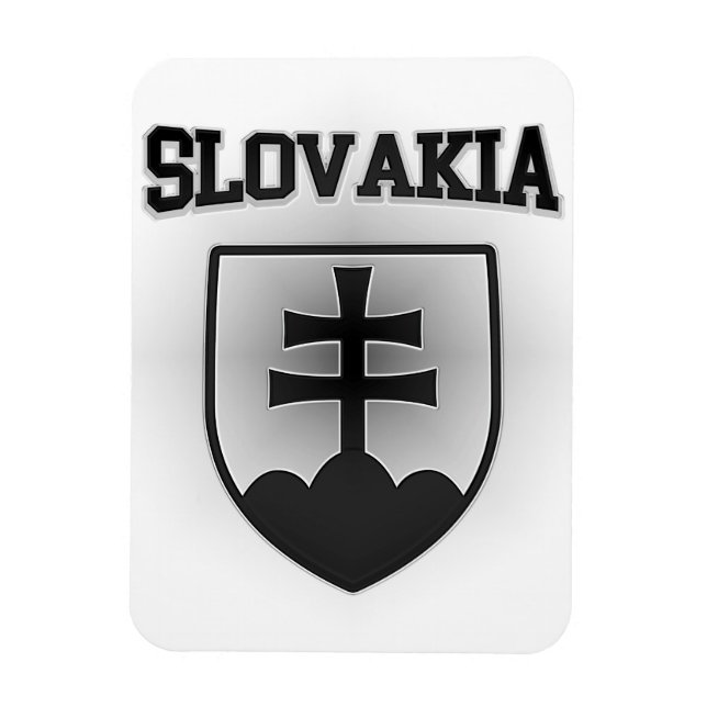 Wappen der Slowakei Magnet (Vertikal)