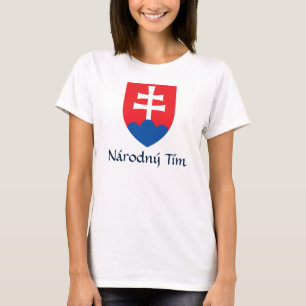Wappen der Slowakei Národný Tím T - Shirt