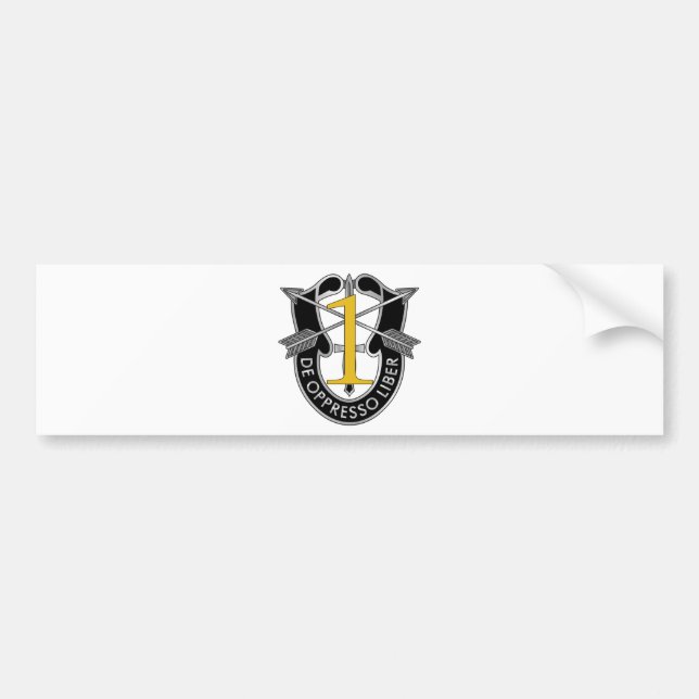 Wappen der Special Forces Group Autoaufkleber (Vorne)