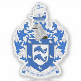 Wappen der Stadt Brighton und Hove, England Aufkleber