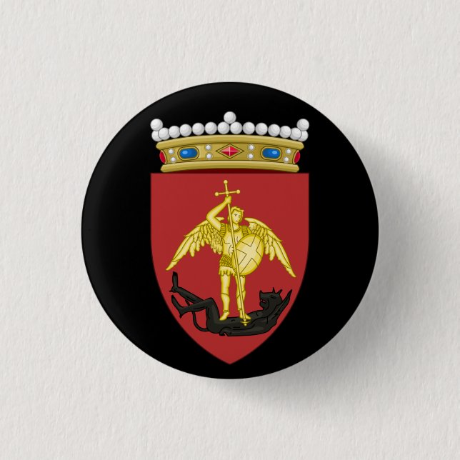 Wappen der Stadt Brüssel Button (Vorderseite)