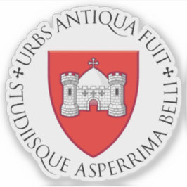 Wappen der Stadt Limerick Aufkleber