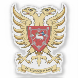 Wappen der Stadt Perth, Schottland Aufkleber