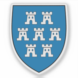 Wappen der Transsilvanischen Sachsen Aufkleber