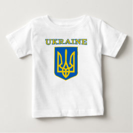 Wappen der Ukraine Baby T-shirt