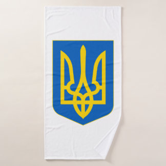 Wappen der Ukraine Badehandtuch
