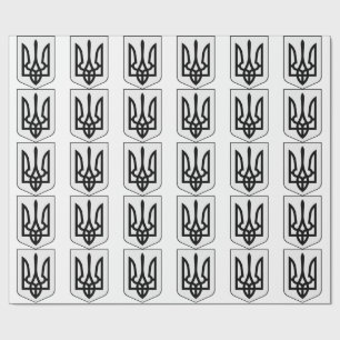 Wappen der Ukraine Geschenkpapier