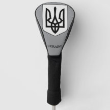 Wappen der Ukraine in minimalistischer Kunst