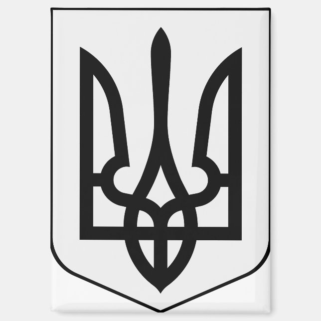 Wappen der Ukraine Magnet (Vorderseite)