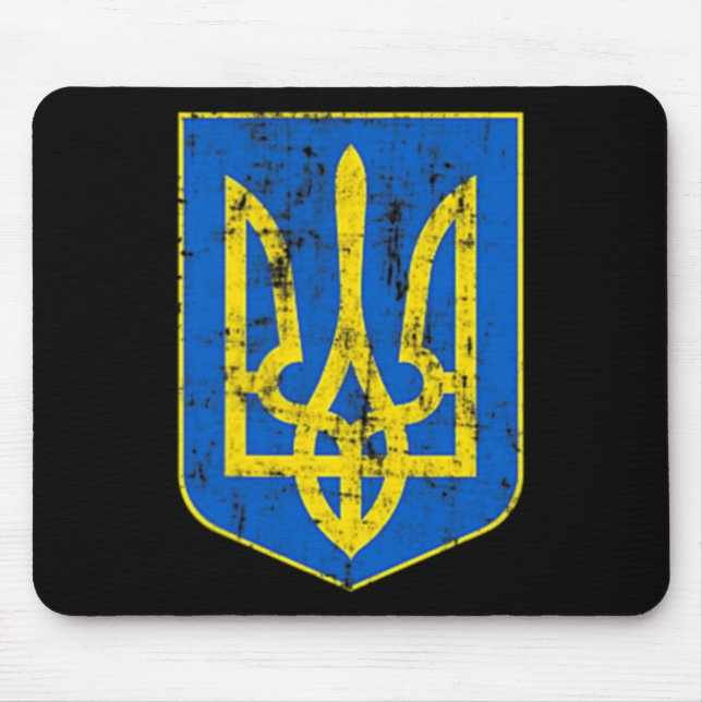 Wappen der Ukraine Mousepad (Vorne)
