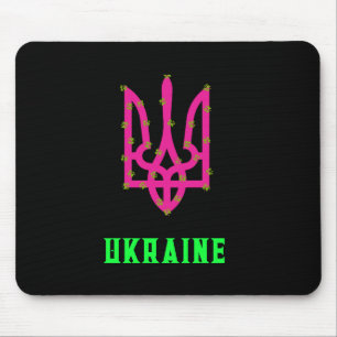 Wappen der Ukraine Mousepad