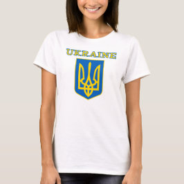 Wappen der Ukraine T-Shirt