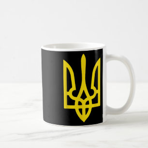 Wappen der Ukraine Ukrainische Flaggenfarben Ukrai Kaffeetasse